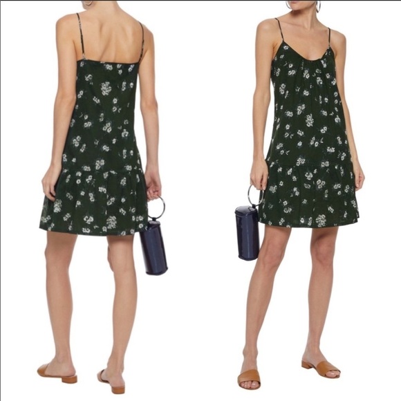 Current Elliot Green Floral Strappy Dress - Picture 1 of 8